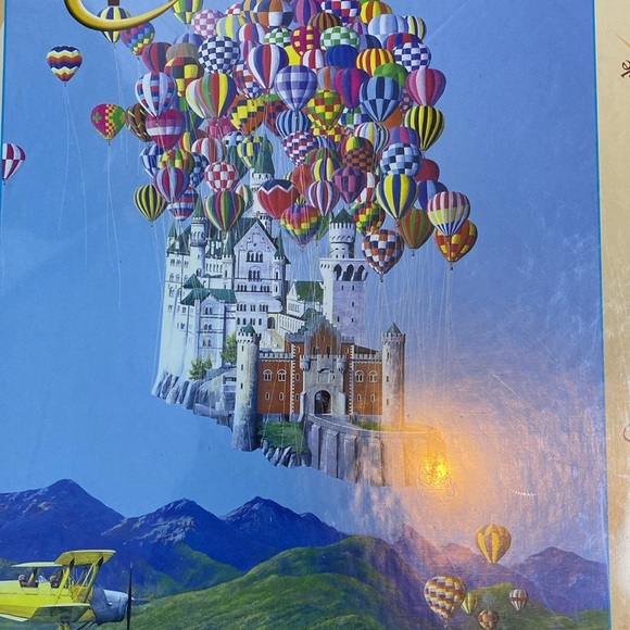 RARE Vintage Icon Collection Castle Neuschwanstein The Lift Off Puzzle SEALED - Picture 2 of 7